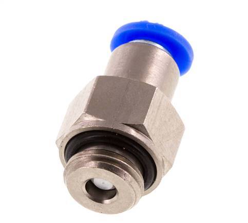 6mm & G1/4'' Regeling-Uit Vernikkeld Messing/PBT Terugslagklep Insteekkoppeling Buitendraad 0.2-10 bar