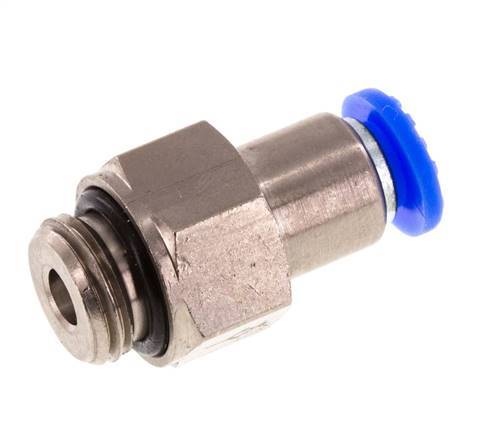 6mm & G1/4'' Regeling-Uit Vernikkeld Messing/PBT Terugslagklep Insteekkoppeling Buitendraad 0.2-10 bar