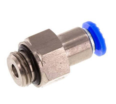 6mm & G1/4'' Regeling-Uit Vernikkeld Messing/PBT Terugslagklep Insteekkoppeling Buitendraad 0.2-10 bar