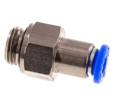 6mm & G1/4'' Regeling-Uit Vernikkeld Messing/PBT Terugslagklep Insteekkoppeling Buitendraad 0.2-10 bar