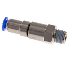 6mm & R1/4'' Hoge Snelheid Draaidoorvoer Insteek Buitendraad Vernikkeld Messing/PBT NBR