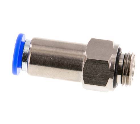 8mm & G1/4'' Regeling-Uit Vernikkeld Messing/PBT Terugslagklep Insteekkoppeling Buitendraad 0.2-10 bar