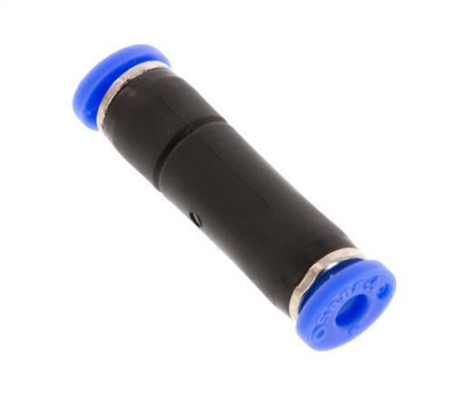 4mm Vernikkeld Messing/PBT Terugslagklep Insteekkoppeling 0.2-10 bar