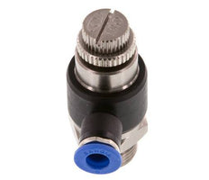 L-stuk Regelventiel 6 mm - G3/8'' Regeling-Uit Messing/Nylon