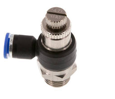 L-stuk Regelventiel 6 mm - G1/4'' Regeling-Uit Messing/Nylon