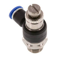 L-stuk Regelventiel 6 mm - G1/4'' Regeling-Uit Messing/Nylon