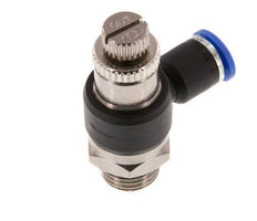 L-stuk Regelventiel 6 mm - G1/4'' Regeling-Uit Messing/Nylon