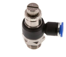 L-stuk Regelventiel 6 mm - G1/4'' Regeling-Uit Messing/Nylon