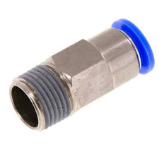 12mm & R1/2'' Zelfsluitende Insteekkoppeling Vernikkeld Messing/PBT Buitendraad 0-10 bar