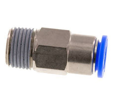12mm & R1/2'' Zelfsluitende Insteekkoppeling Vernikkeld Messing/PBT Buitendraad 0-10 bar