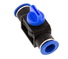 12 mm Kunststof/Messing 3/2-Weg Handafsluiter
