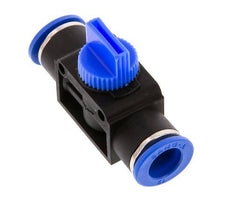 12 mm Kunststof/Messing 3/2-Weg Handafsluiter