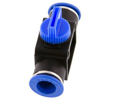 12 mm Kunststof/Messing 3/2-Weg Handafsluiter