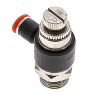 L-stuk Regelventiel 6 mm - G3/8'' Regeling-in Messing/Nylon