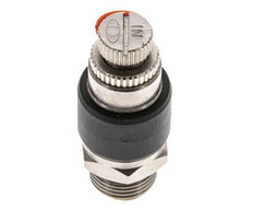 L-stuk Regelventiel 6 mm - G3/8'' Regeling-in Messing/Nylon