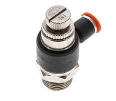 L-stuk Regelventiel 6 mm - G3/8'' Regeling-in Messing/Nylon