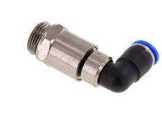 10mm & G1/2'' L-stuk Hoge Snelheid Draaidoorvoer Insteek Buitendraad Vernikkeld Messing/PBT NBR
