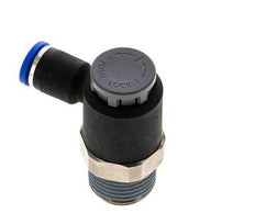 L-stuk Regelventiel 8 mm - R1/2'' Regeling-Uit Messing/Nylon Borgmoer