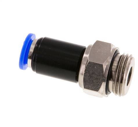 10mm & G1/2'' Draaidoorvoer Insteek Buitendraad Vernikkeld Messing/PBT NBR