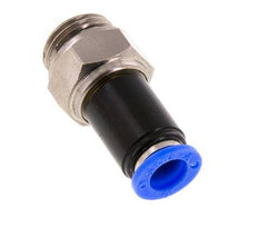 10mm & G1/2'' Draaidoorvoer Insteek Buitendraad Vernikkeld Messing/PBT NBR