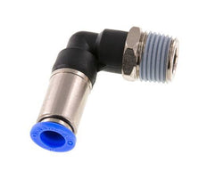 10mm & R1/2'' Zelfsluitende L-insteekkoppeling Vernikkeld messing/PBT buitendraad 0-10 bar