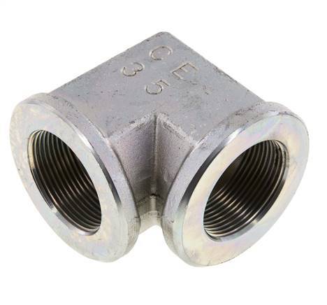 L-Koppeling G1'' Binnendraad Hoge Druk Staal 160bar Hydrauliek