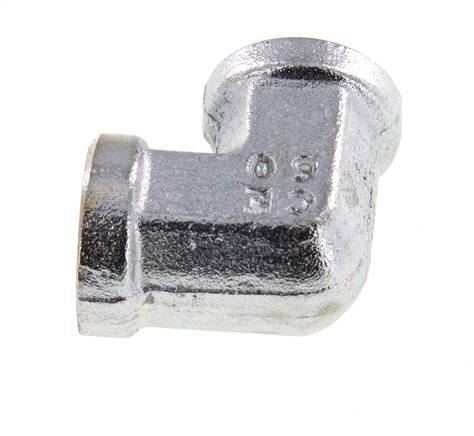 L-Koppeling G1/8" Binnendraad Hoge Druk Staal 350bar Hydrauliek