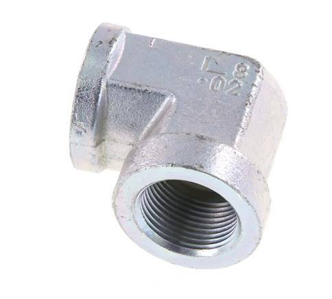 90deg Angled Fitting G3/4'' Female High Pressure Steel 200bar (2810.0psi) Hydraulic
