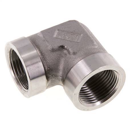 90deg Angled Fitting G1'' Female High Pressure Stainless Steel 160bar (2248.0psi) Hydraulic