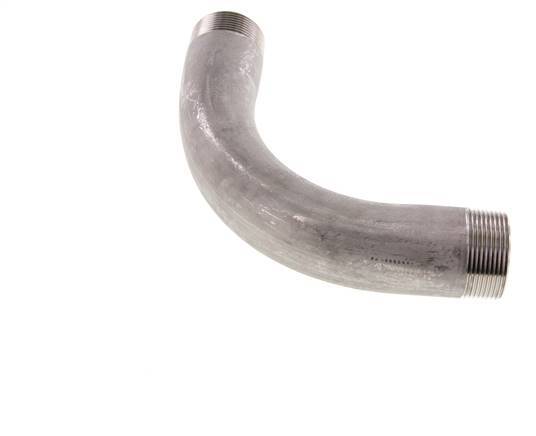 L-Pijp R1 1/2" RVS 16bar