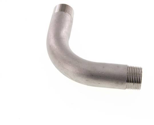 L-pijp R1'' RVS 16bar