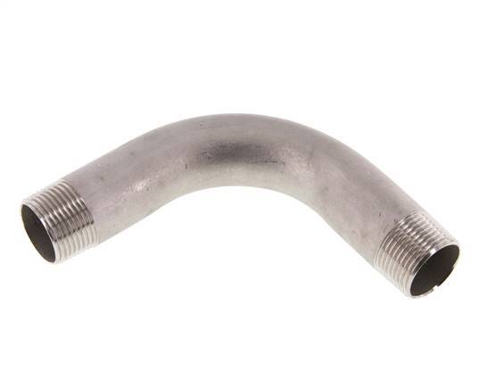 L-pijp R1'' RVS 16bar