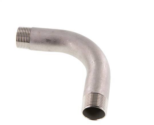 L-pijp R1'' RVS 16bar