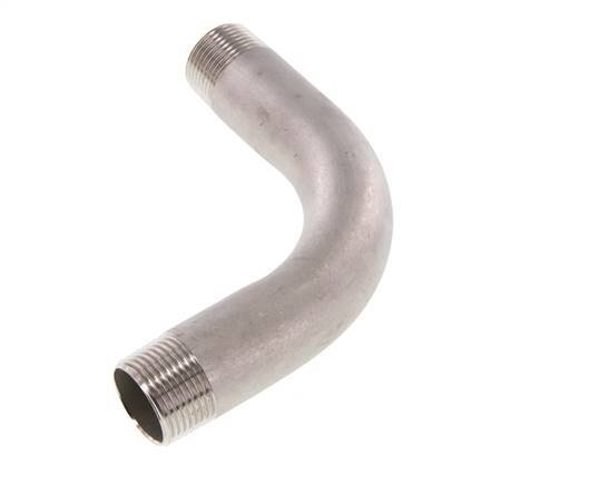 L-pijp R1'' RVS 16bar