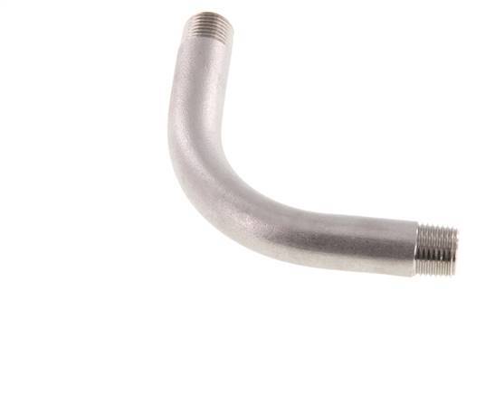 L-pijp R1/8" RVS 16bar