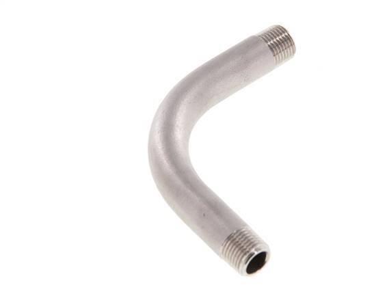 L-pijp R1/8" RVS 16bar
