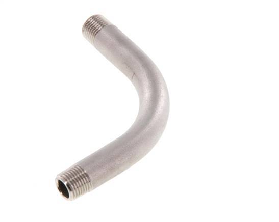 L-pijp R1/8" RVS 16bar