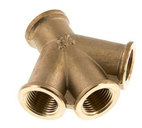 Double Y Air Distributor G1/2'' Brass 16 bar (224.8 psi)