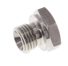 Plug G1/4'' Stainless steel with External Hex 60° cone 575bar (8078.75psi) Hydraulic