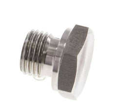 Plug G1/4'' RVS met Externe Hex 60° conus 575bar (8078.75psi) Hydrauliek