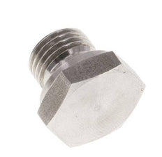Plug G1/4'' Stainless steel with External Hex 60° cone 575bar (8078.75psi) Hydraulic