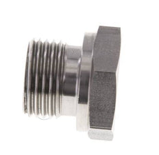 Plug G1/2'' RVS met Externe Hex 60° conus 300bar (4215.0psi) Hydrauliek