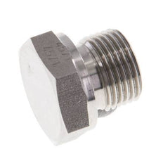Plug G3/8'' RVS met buitenzeskant 60° conus 425 bar (5971.25psi) Hydrauliek