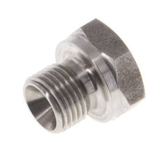 Plug G1/8'' RVS met buitenzeskant 60° conus 575 bar (8078.75psi) Hydrauliek