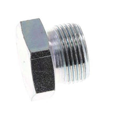 Plug G3/4'' Steel with External Hex 60° cone 175bar (2458.75psi) Hydraulic [2 Pieces]