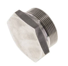 Plug G2'' RVS met buitenzeskant 60° conus 75bar (1053.75psi) Hydrauliek