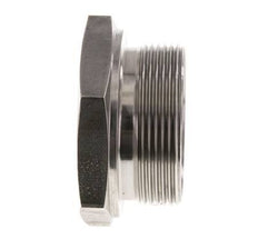 Plug G2'' RVS met buitenzeskant 60° conus 75bar (1053.75psi) Hydrauliek