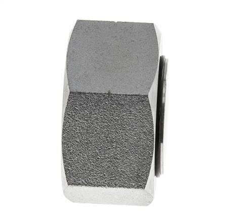 End Cap G1 1/4'' Steel with External Hex 60° cone 150bar (2107.5psi) Hydraulic