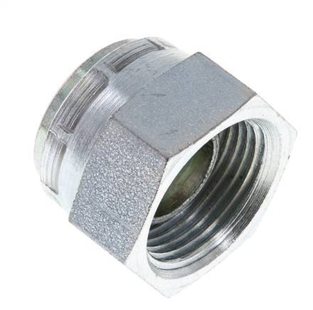 End Cap G3/4'' Steel with External Hex 60° cone 175bar (2458.75psi) Hydraulic