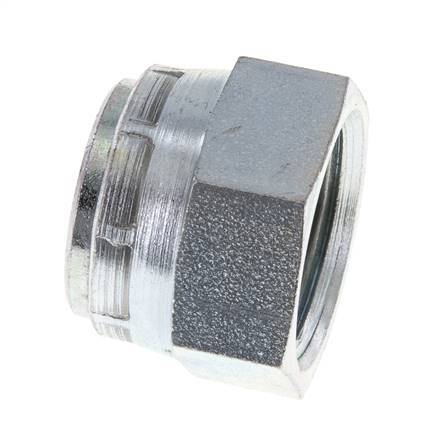 End Cap G3/4'' Steel with External Hex 60° cone 175bar (2458.75psi) Hydraulic